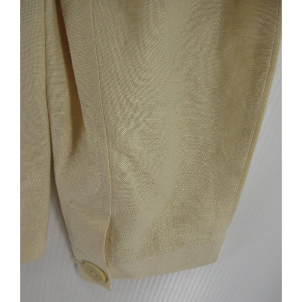 Pendleton Jacket Large Linen Blazer Field Coat Bu… - image 3